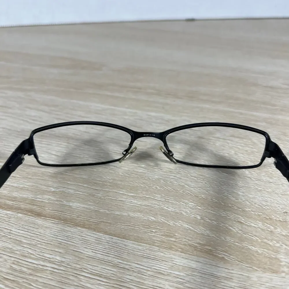 Gucci GG2867 003 Eyeglasses Matte Black Metal FRAMES ONLY Monogrammed 51-17-135